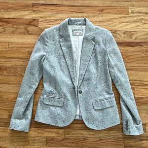 Gray blazer